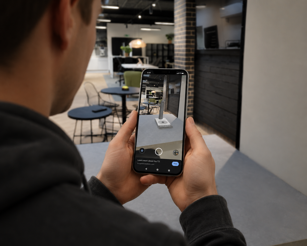 Borg & Overström’s New Augmented Reality Product Showcase