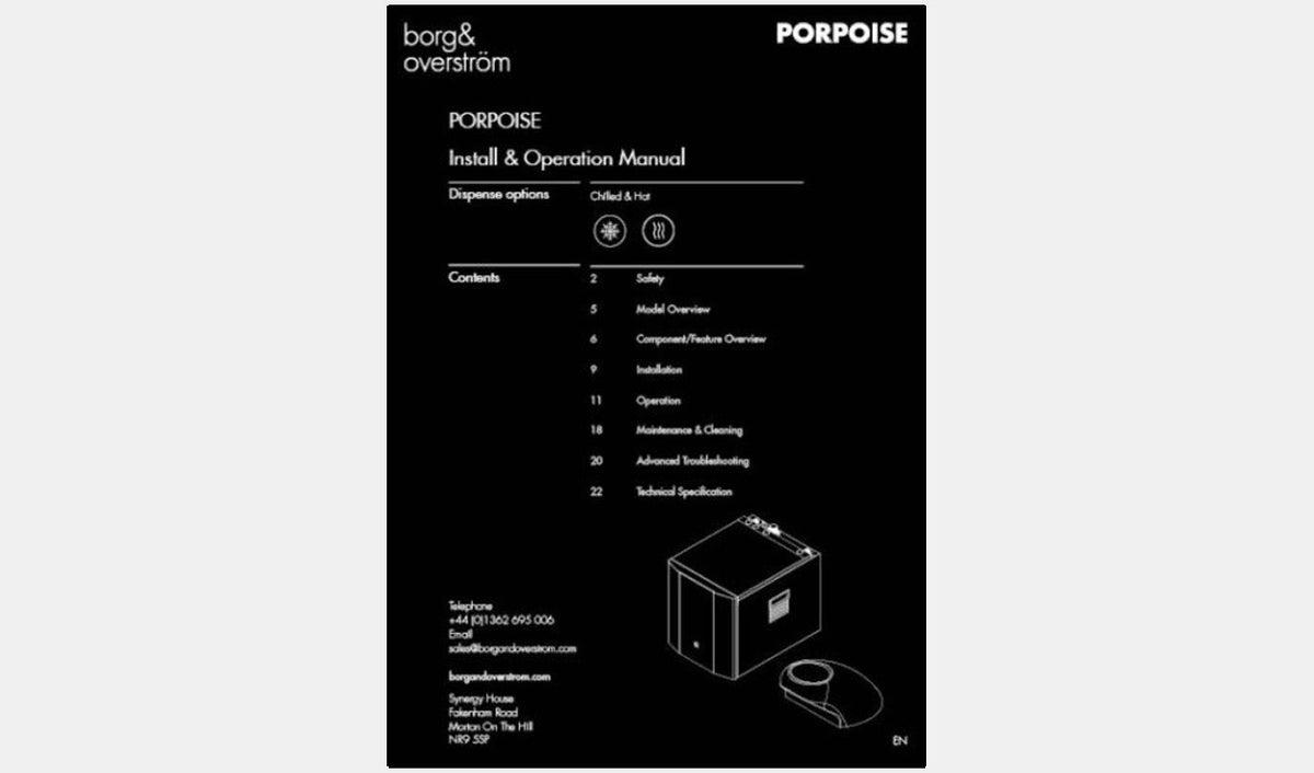 Porpoise Install & Operation Manual
