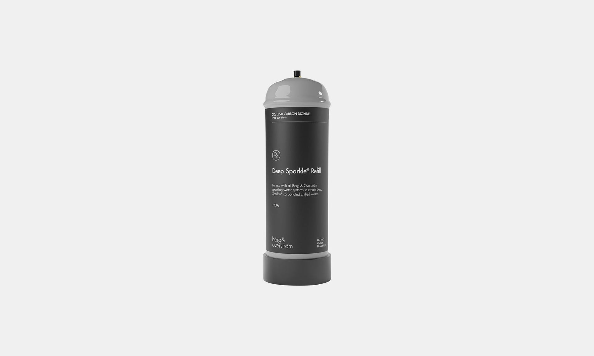 1300g Large CO2 E290 Cylinder c/w stand Box of 4