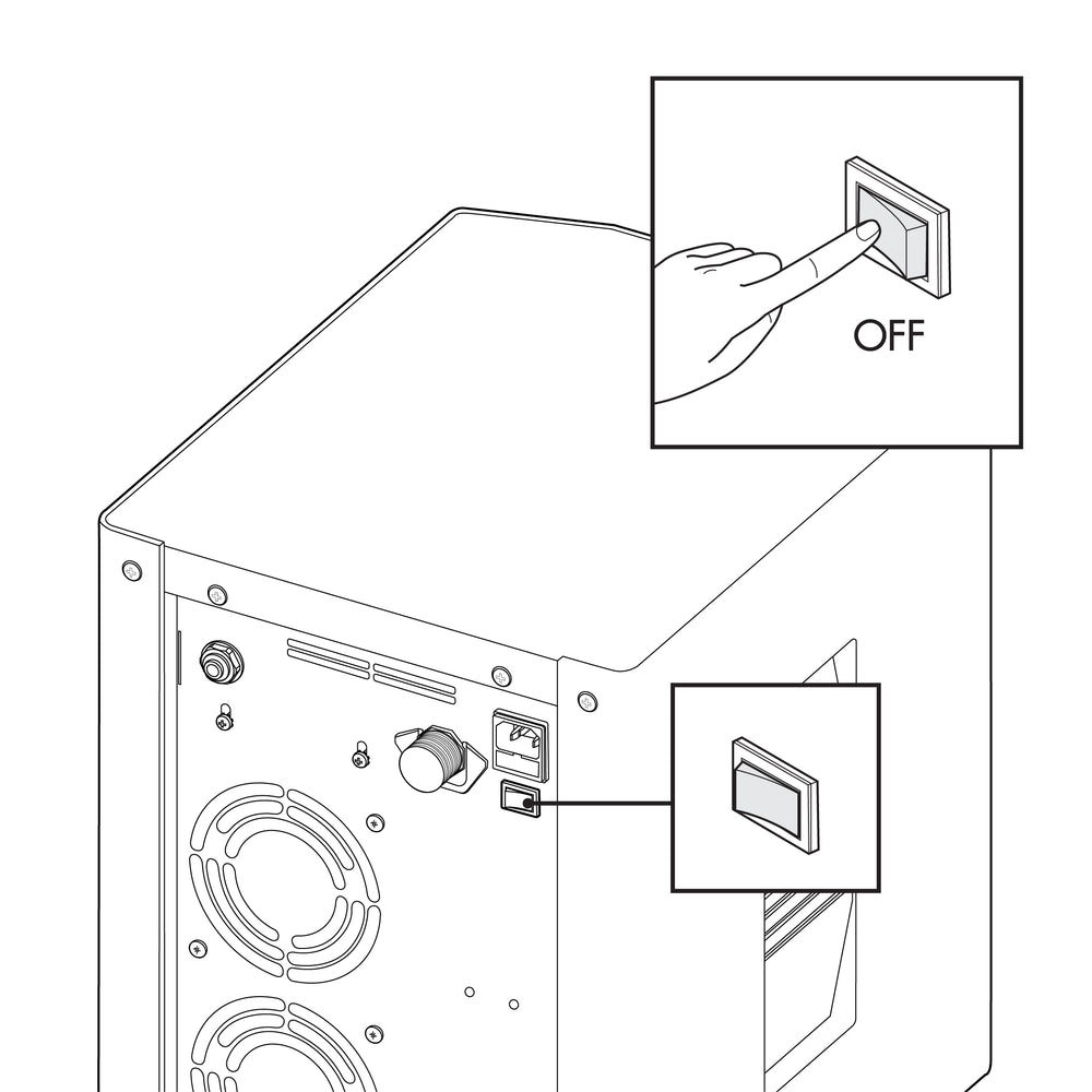 Turn off unit