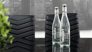 Behind the scenes: branded glass water bottle printing